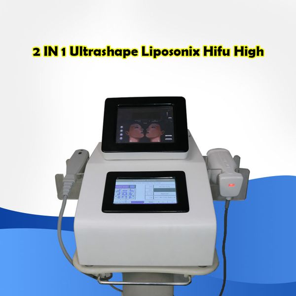 

2 in 1 hifu ultrashape liposonix high intensity focused ultrasound machine hifu cartridges 1.5mm 3mm 4.5mm liposonix cartridges 8mm 13mm ce