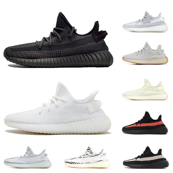 

new running shoes for mens womens cream static black bred citrin cloud white zebra beluga women sports sneakers trainers athletic size 36-45