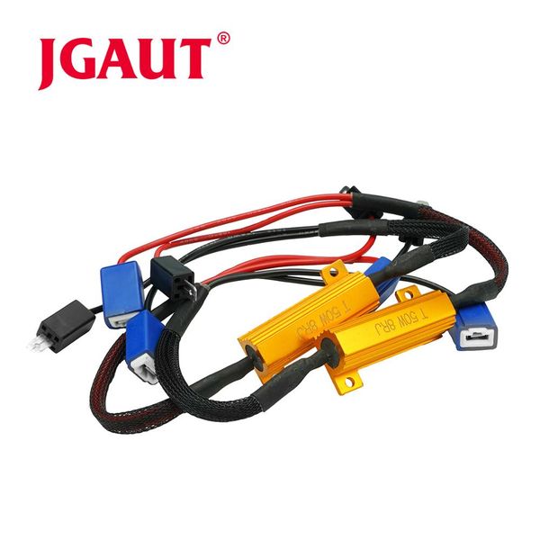 

jgaut load resistors 50w 8 ohm h1 canbus car light accessories warning canceller decoder capacitor or blinker repid
