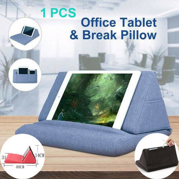 

multi-function foldable pillow tablet book lapoffice tablet break pillows 5 color optional