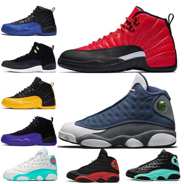 

womens mens basketball shoes jumpman reverse flu game 12 12s flint 13 13s university gold lucky green mens trainers sneakers