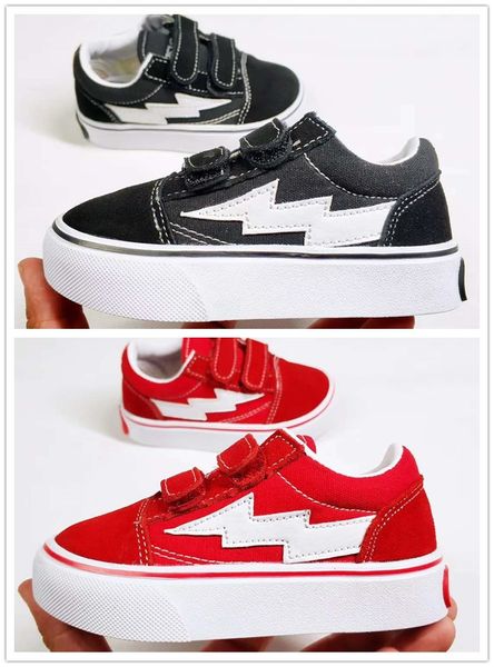 

Vans Old Skool low-top CLASSICS Бренд молодежного мальчика Месть x Шторм Черный Дети Повседневн