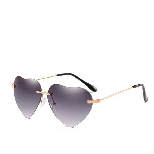 

snowshine 3001xin vintage lens round glasses steampunk heart-shaped sunglasee zs #82242, White;black