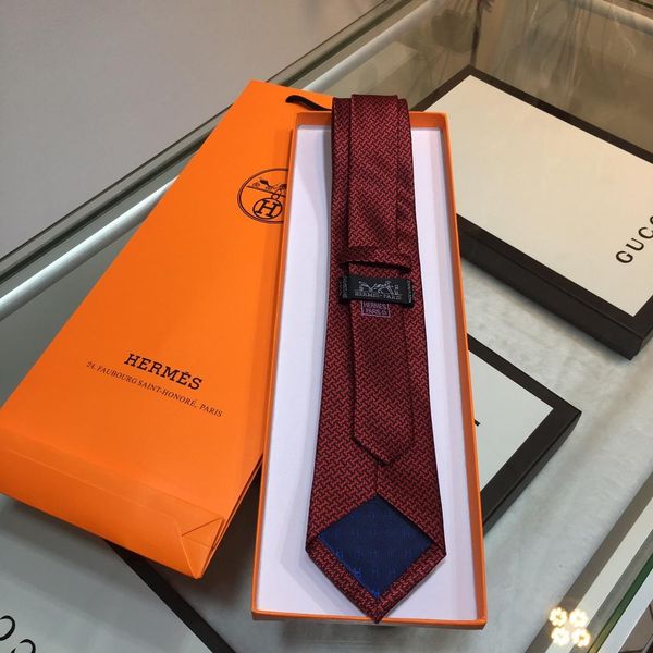 

De igner tie h pattern jacquard tie hand titched twill ilk tie geometric h pattern 2019 luxury product men 039 new collection