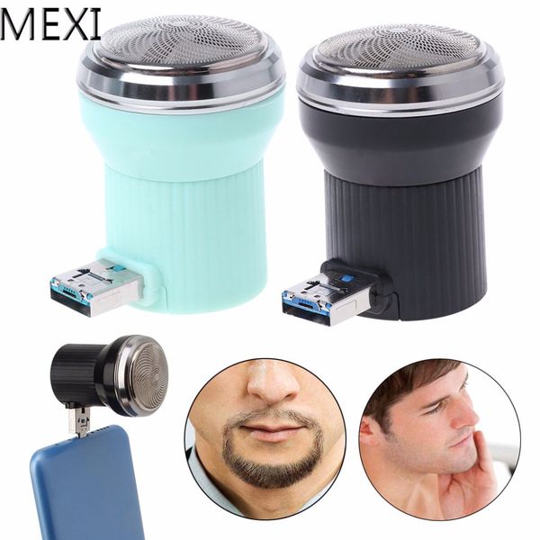 

mexi stylish slim creative electric shaver mini portable usb charging travel beard trimmer razor