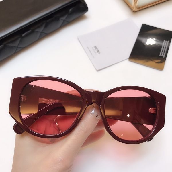 

women oval sunglasses burgundy 5411 polarized sunglasses des lunettes de soleil sunglasses new with box 54-17-140, White;black