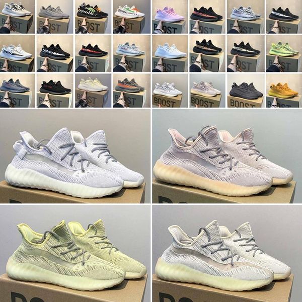 

2020 kanye with box west v2 sply zyon linen cinder desert sage earth yecheil sneakers flax clay 3m yezzy yezzys 350 v2 shoehqmk#, Black