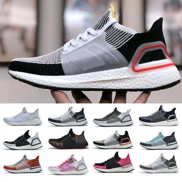 

2019 Ultra Boost 19 Мужчины Женщины Кроссовки Ultraboost 5.0 Лазерная Pixel Core Черный Ultraboosts Тренер