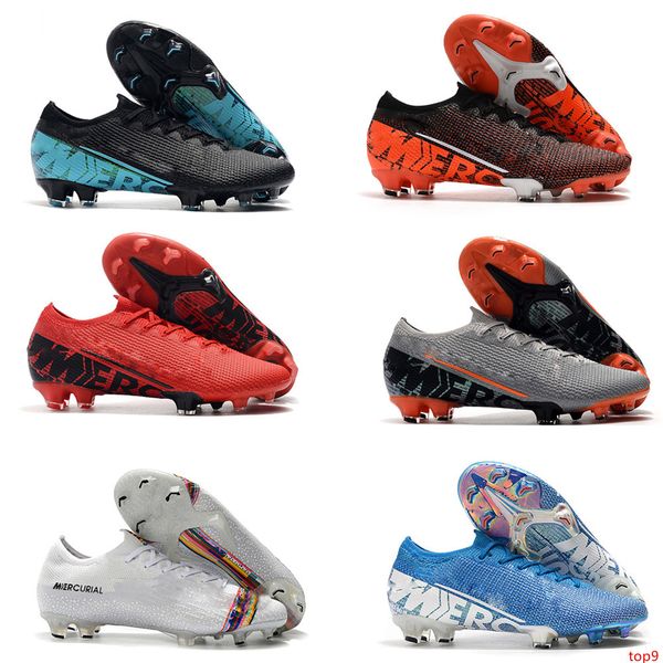 

mens soccer cleats superfly 7 elite se fg football boots cr7 neymar soccer shoes mercurial vapors 13 size 39-45