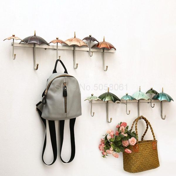 

mediterranean style wrought iron decoration hook creative porch wall hanging coat hook practical personality key coat