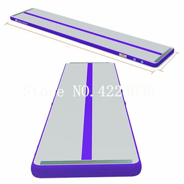 

4*1*0.2m professional air track tumbling mat, inflatable training mats gymnastics tumble track air floo