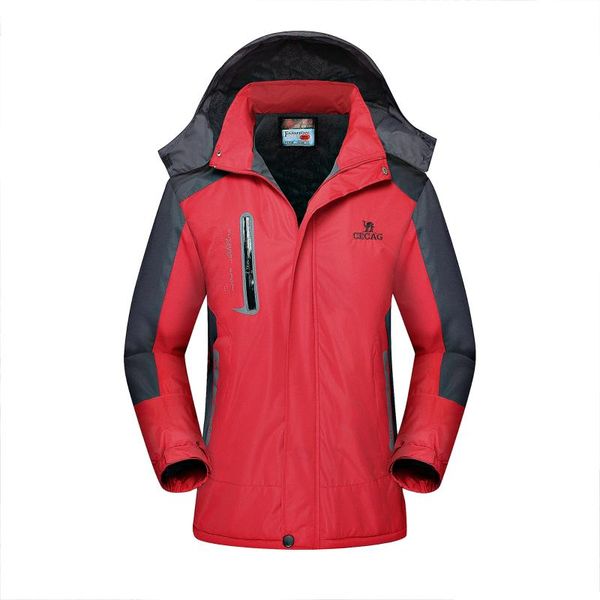 

hiking jacket men women winter softshell fleece jackets outdoor sport warm coats hiking skiing trekking male female jacket, Blue;black