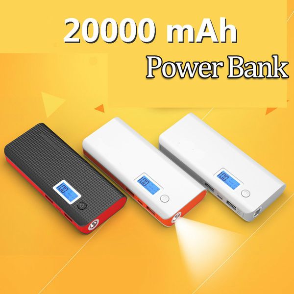 

mobile power bank 20000 mah portable mobile phone fast charger for mobile phone with usb interface large capacity travel charger
