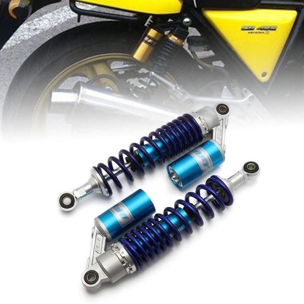 

280mm 320mm 340mm 380mm 400mm silver blue motorcycle air absorber rear suspension atv quad scooter dirt bike d30
