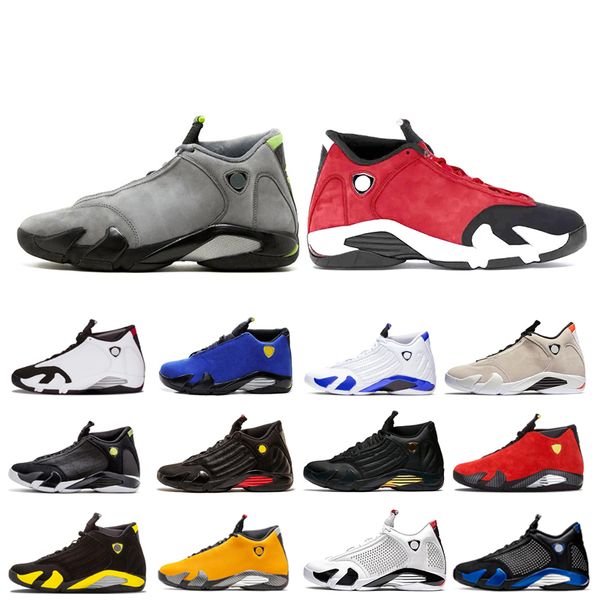 

air retro jumpman gym red reverse ferrar men jumpman 14 14s yellow basketball shoes thunder last ssports mens trainers