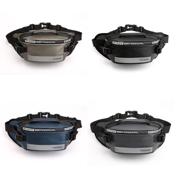 

klmvq men's fashion outdoor messenger close-fitting reflective strip chest sports mobile reflective strip running phone running phone c, White