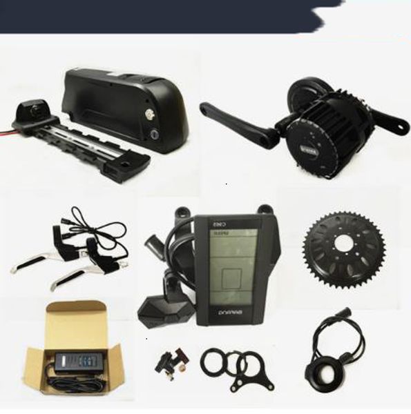 

kit 36v 500w 8fun bafang mid drive motor bbs02 with 13ah downtube battery