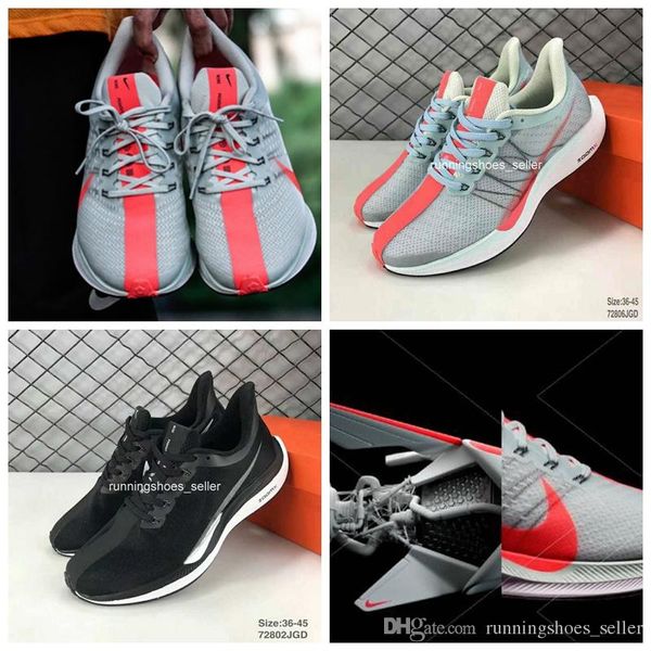 

2019 new zoom pega u turbo barely grey punch black white running hoe for men women react zoomx vaporfly pega u 35 eur 36 45, White;red