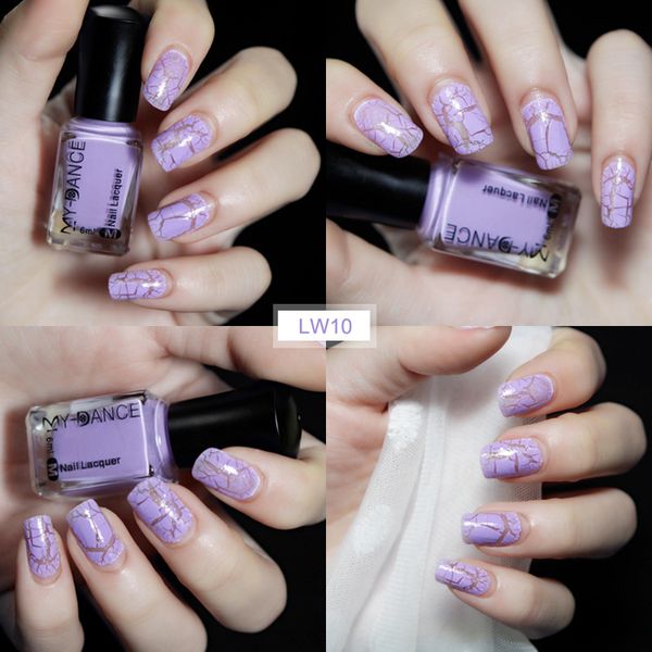 

6ml cracking nail polish non-peelable nail polish for manicure pedicure 669