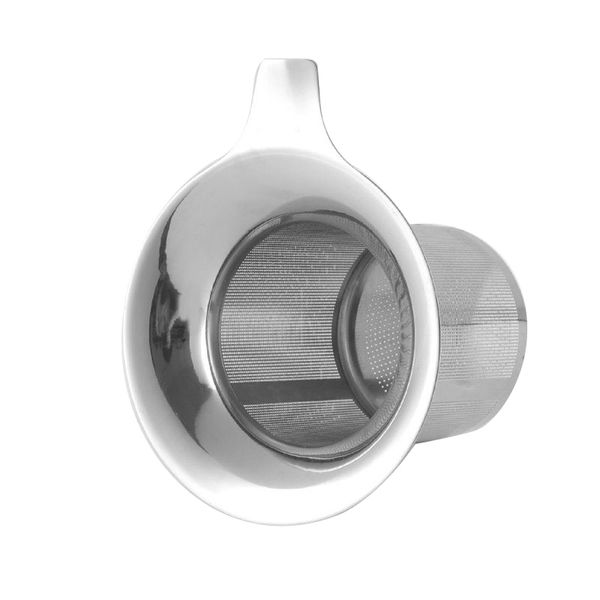 

304 stainless steel fine mesh filter tea infuser fine reusable strainer