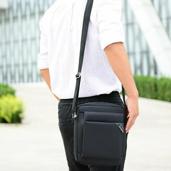 

человек сумка-мессенджер мужчины плечо сумки бизнес свободного покроя кроссбоди мешок большой емкости