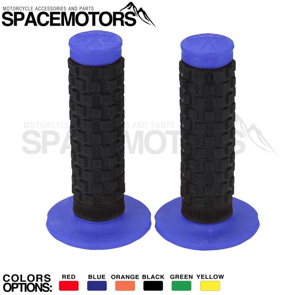 

protaper mx gel like blue grips for handlebar pit dirt motard bike trickerr yzf pw wr ylw yz 85 125 200 225 250 400 450