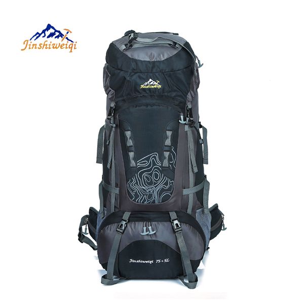 

80l outdoor backpack travel climbing backpacks waterproof rucksack nylon camping bag hiking backpack