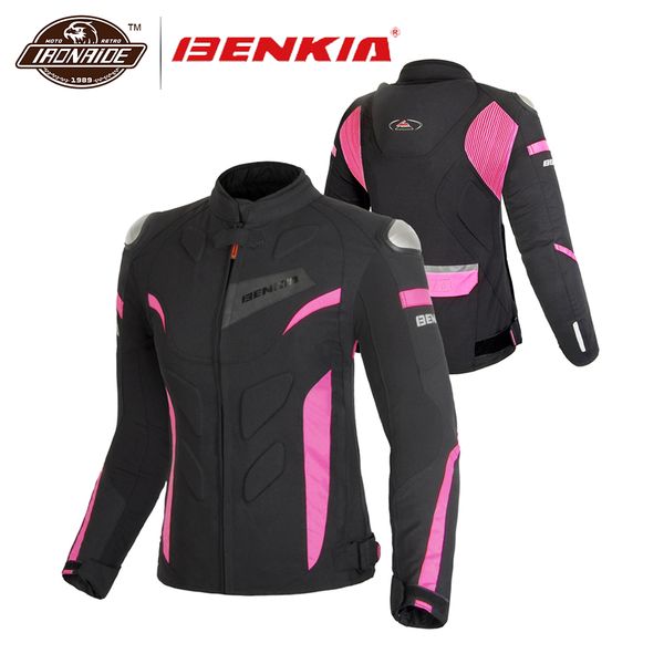 

benkia motorcycle jacket women moto jacket motocross body armor removeable waterproof linner moto protection riding