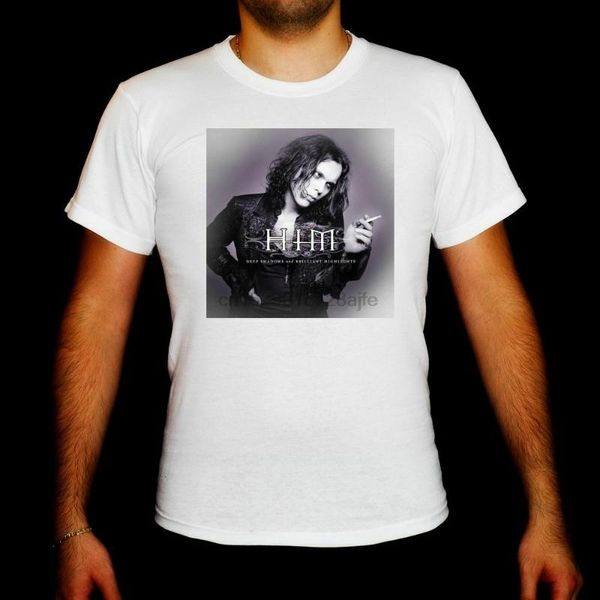 

him deep shadows and brilliant white men t-shirt music clothing men`s, White;black