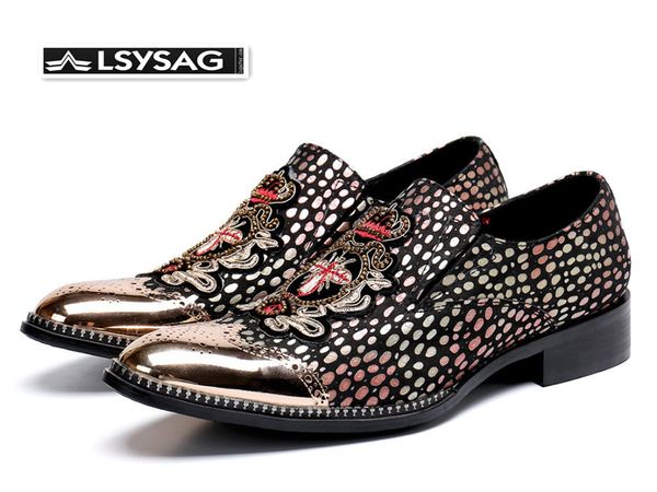 

designer bullock carved formal men dress shoes luxury party wedding genuine leather shoes fashion men brogue plus size, Black