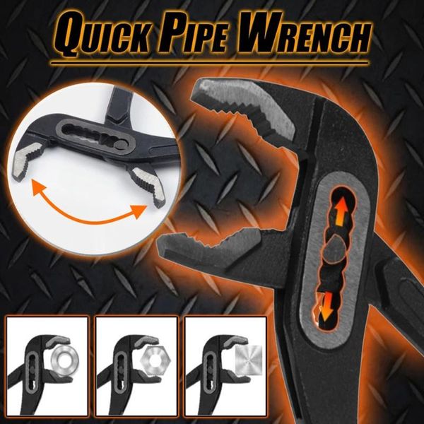 

2019 10inch adjustable universal magic multifunction spanner pipe tool dropshipping supplier store tool home decoration