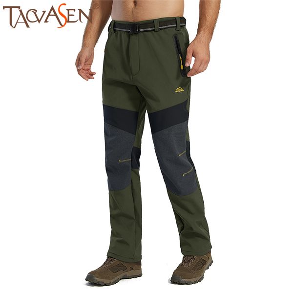 

tacvasen snow skiing pants men winter fleeced warm softshell snowboard trousers outdoor waterproof windproof hiking camping pant