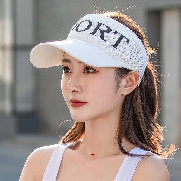 

female sun sunshade hat sunscreen fashion all-match bottomless duck tongue summer empty sun hat, Blue;gray