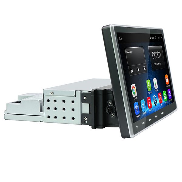 

android 8.1 автомобильный плеер 10 дюймов 1 din 1g + 16g универсальный gps-навигатор автомобильный стерео плеер радио gps wifi bt dvr зеркал