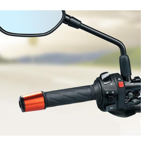 

1 pair aluminum alloy motorcycle handle handlebar grips bar cap end plugs slider motorcycle accessories