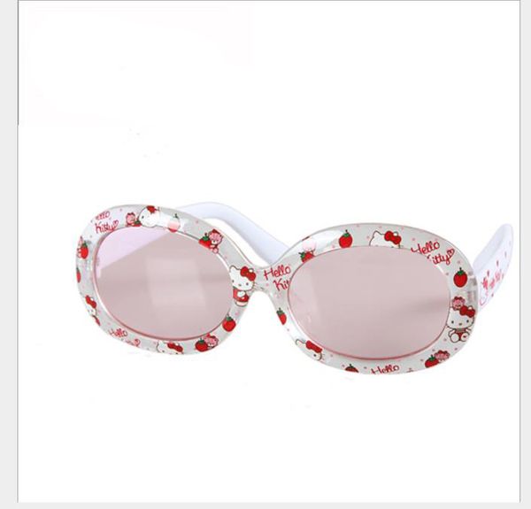 

cute girl sunglasses детские милые очки, White;black