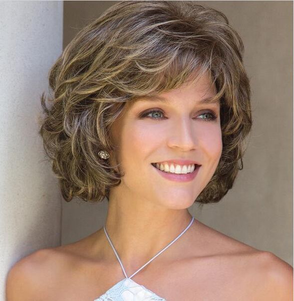 Hair Care Wig Stands Hot Fibers European And American Women Short