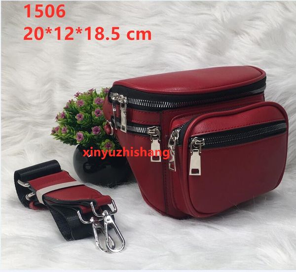 

nbd1506-2#fashion brand waist bag premium pu leather wallet