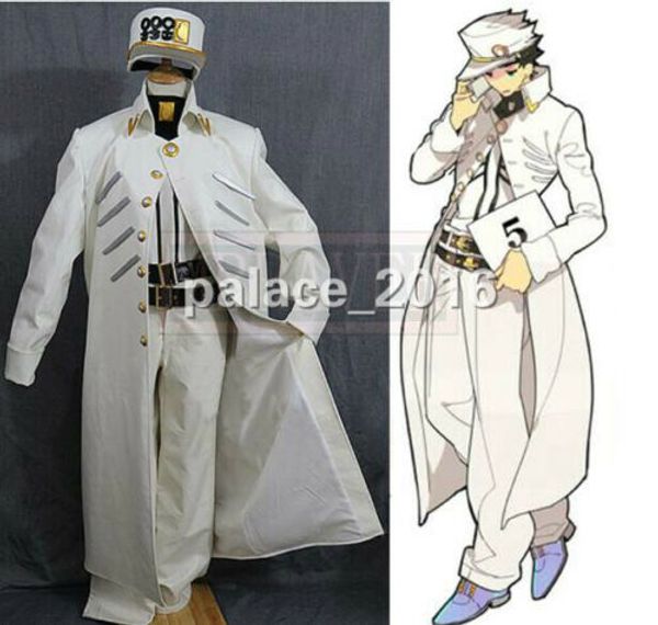 

jojo's bizarre adventure cosplay kujo jotaro cosplay costume, Black;red