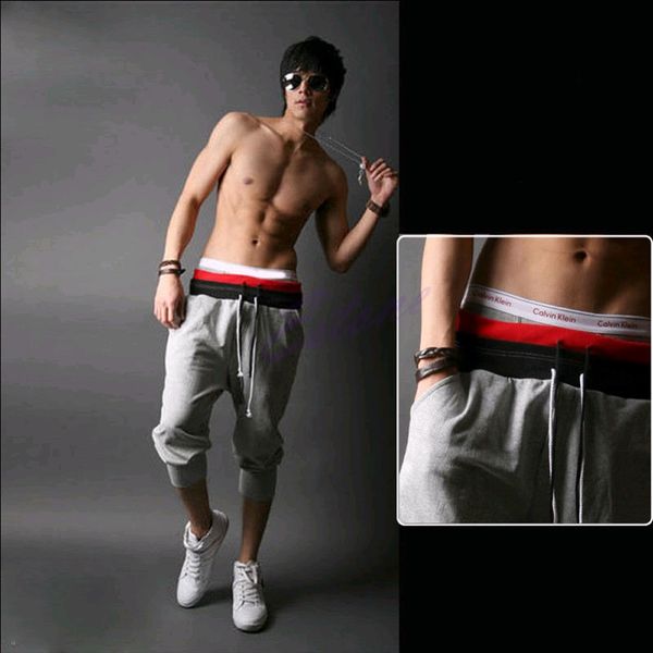 

2017 new golf fitness shorts men sporting shorts loose men's trousers low crotch haren, Gary;green