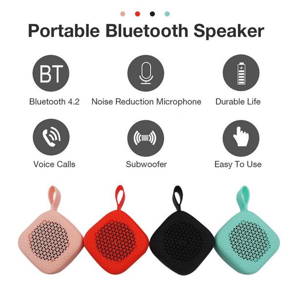 

w1 portable speaker wireless bluetooth outdoor mini speaker ultra small size touch pocket speaker support voice calls