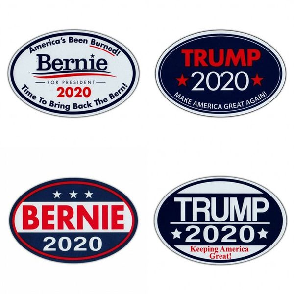 

ellipse fridge magnets trump bernie 2020 letters pattern sticker multi colors presidential election style stickers selling 1 6jw l1