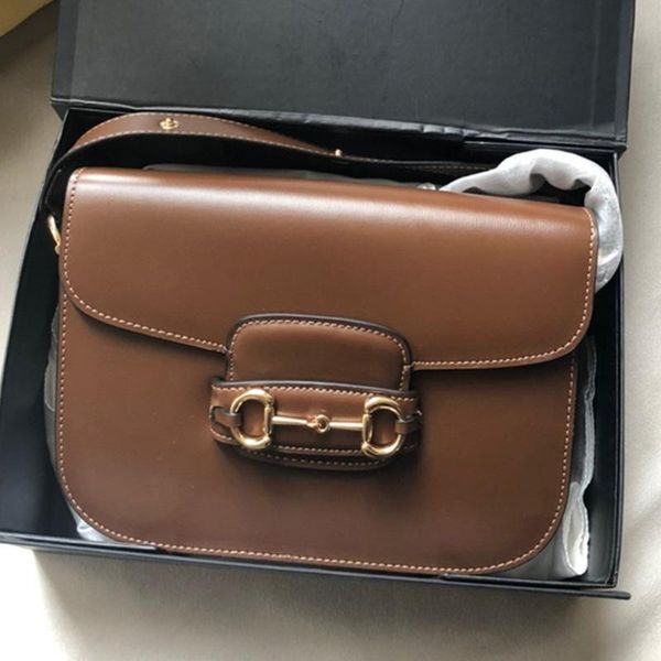 

designer crossbody bag brand fashion gci classic saddle vintage bags single shoulder messenger bags ladies handbag purses model 1955# 2019