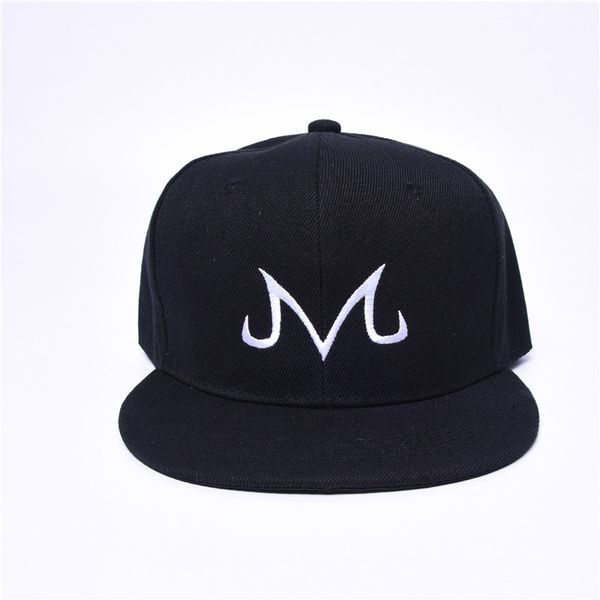 

Унисекс Пейсли Взрослый Snapback Шляпа Хип-Хоп Регулируемая Бейсболка Majin Buu Caps M Шары