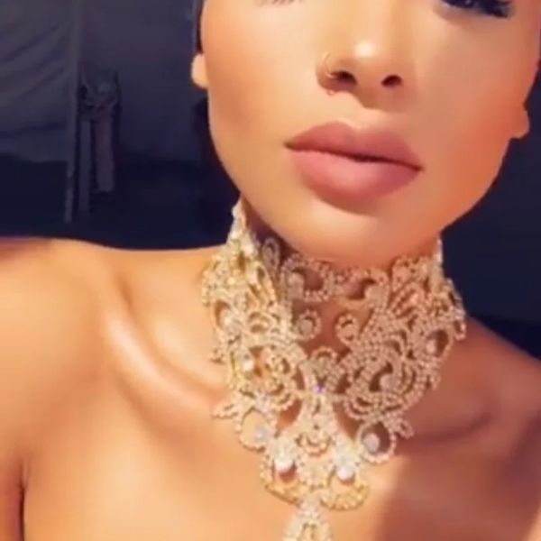 

woman fashion water drop rhinestone necklace necklace glam bling jewelry bride wedding jewelry, Golden;silver