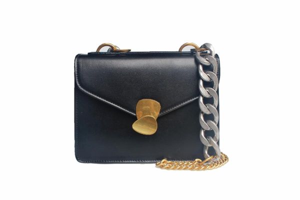 

2019 новая мода одного плеча мешок толстой и тонкой цепи любовь портфель