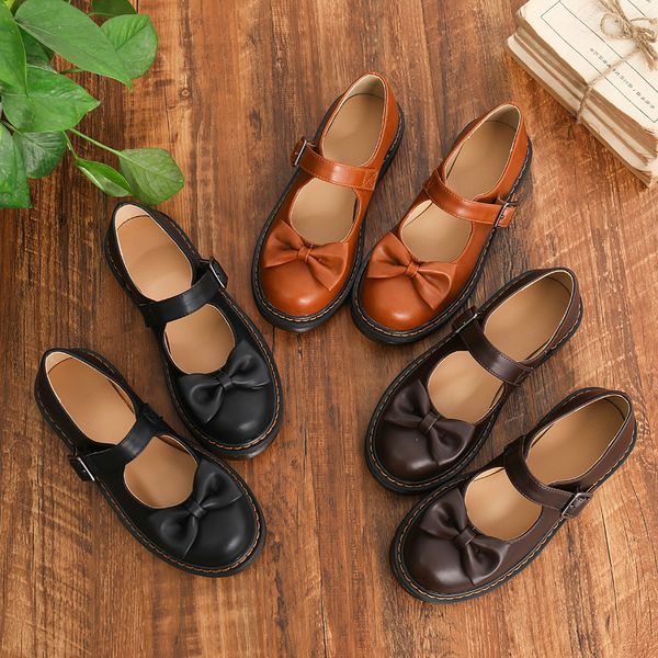 

новый японский стиль сладкий студент колледжа обуви ж / бантом девушки косплей лолита обувь jk равномерное обувь туфли на платформе размер 3, Silver