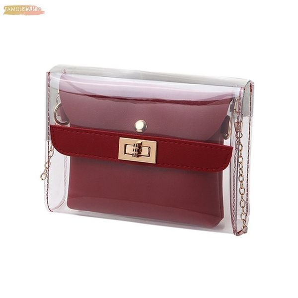 

fashion lady shoulder jelly package letter purse mobile phone messenger bag women travel handbag organizer purse plain large mar 6