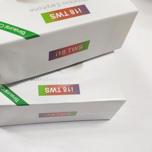 

I18 tw twin wirele bluetooth headphone earbud earphone mini bluetooth earbud with mic for phone x android