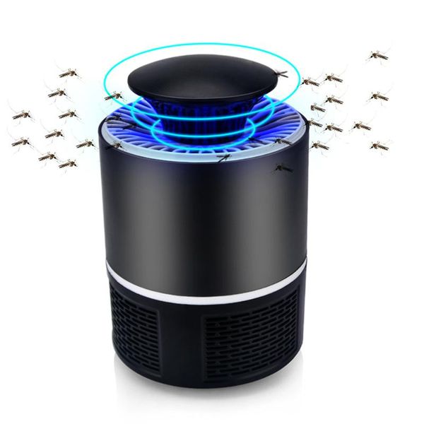 

electric anti mosquito killer lamp led bug zapper insect trap lamp home living room pest control killer